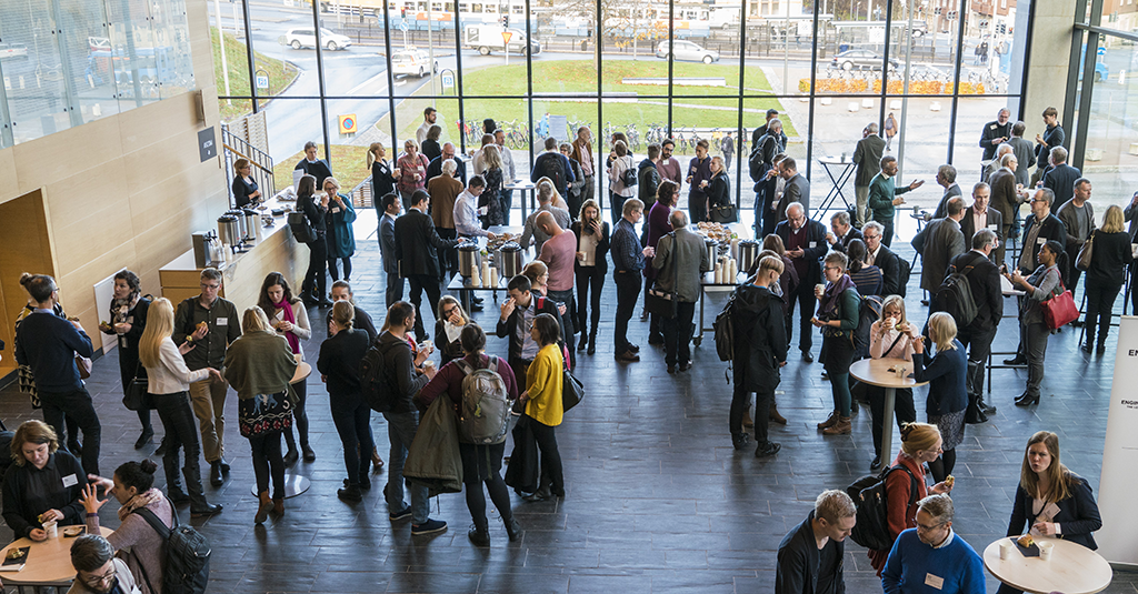 Conference attendees at Chalmers